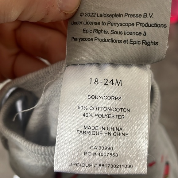 AC/DC long sleeve bodysuit - Picture 3 of 3